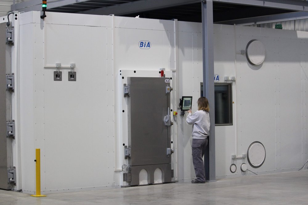 Environne'Tech investeert in klimaatkamer voor grote volumes en extreme temperaturen.